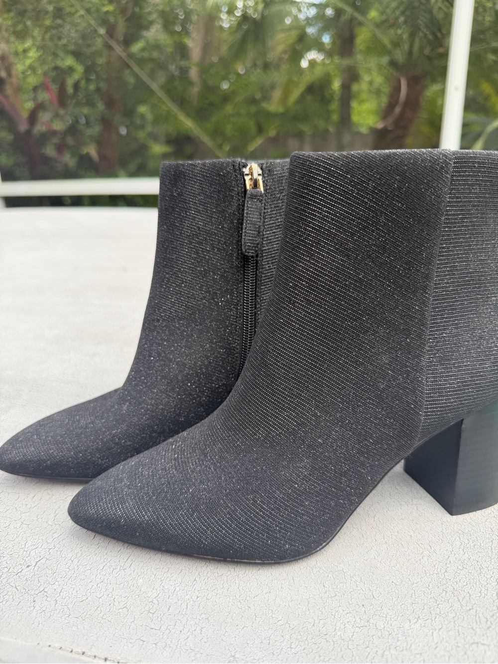 Kate Spade Giselle Black Ankle Boots